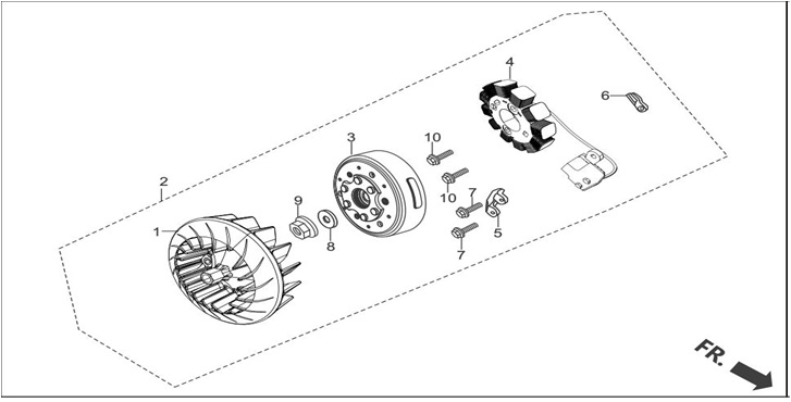 ALTERNATOR KOMPLE 